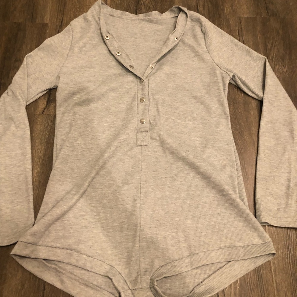 Grey Romper